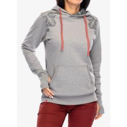 Bluza z kapturem damska Ocun Hoodie. Szare bluzy z kapturem damskie Ocun, xs. Za 346.49 zł.