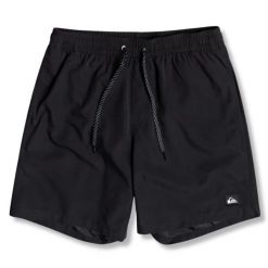 Spodenki kąpielowe męskie Quiksilver Everyday Volley 17". Czarne kąpielówki męskie Quiksilver, l, bez wzorów, z poliesteru. Za 102.00 zł.