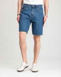 Męskie Spodenki Jeansowe Marcus Justin 2239 Shorts Med. Blue Wash 2-7000168, W40. Niebieskie szorty męskie MARCUS, na lato, bez wzorów, z bawełny, eleganckie. Za 119.99 zł.