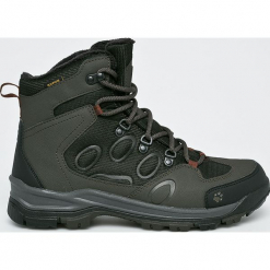 Jack Wolfskin - Buty. Szare buty trekkingowe męskie Jack Wolfskin, z materiału, bez zapięcia, outdoorowe. W wyprzedaży za 459.90 zł.