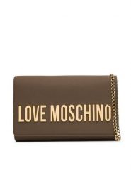 LOVE MOSCHINO Torebka JC4103PP1OKD0203 Brązowy. Brązowe torebki klasyczne damskie Love Moschino, bez wzorów, ze skóry, wizytowe, bez kołnierzyka, bez ramiączek. Za 699.99 zł.