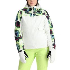 Kurtka narciarska damska Spyder Optimist. Białe kurtki damskie Spyder, s, bez wzorów, bez kaptura, narciarskie. Za 1,699.00 zł.
