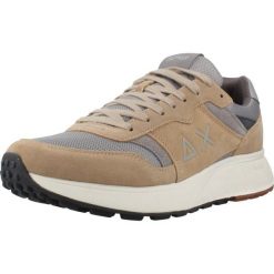 Buty SUN68 DADDY Brązowy. Brązowe buty trekkingowe męskie SUN68, ze skóry, bez zapięcia, trekkingowe. Za 287.99 zł.