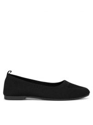 Clara Barson Baleriny WSS21520-02 Czarny. Czarne baleriny damskie Clara Barson, bez wzorów, z materiału, bez obcasa. Za 69.99 zł.