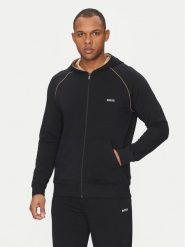 BOSS Bluza Mix&Match 50515313 Czarny Regular Fit. Czarne bluzy bez kaptura męskie Boss, m, z bawełny. Za 319.99 zł.