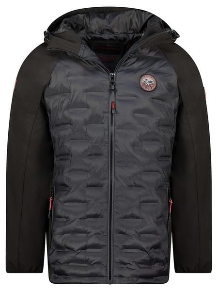 Geographical Norway Kurtka przejściowa "Bael" w kolorze czarnym rozmiar: 3XL. Czarne kurtki męskie Geographical Norway, xl, bez wzorów, bez kaptura. Za 213.69 zł.