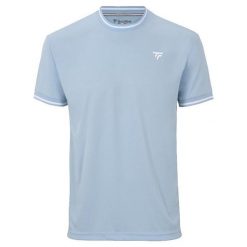 Męska koszulka tenisowa Tecnifibre Team Tech Tee. Niebieskie t-shirty sportowe męskie TECNIFIBRE, m, z dzianiny, bez ramiączek, tenisowe. Za 179.99 zł.