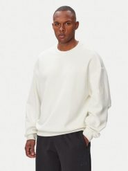 Adidas Bluza Soft Lux Crew Sweatshirt KF8585 Kremowy Regular Fit. Białe bluzy bez kaptura męskie Adidas, m, z syntetyku. Za 299.99 zł.