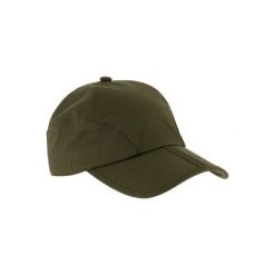 Czapka myśliwska z daszkiem WTP składana. Brązowe czapki męskie SOLOGNAC, bez wzorów, z bawełny, sportowe. Za 39.99 zł.
