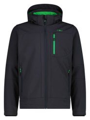 Cmp Kurtka softshellowa w kolorze czarnym rozmiar: 54. Czarne kurtki outdoor męskie CMP, s, bez wzorów, z tkaniny, bez kaptura. Za 199.95 zł.