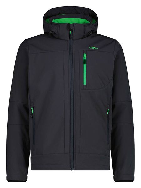 Cmp Kurtka softshellowa w kolorze czarnym rozmiar: 54. Czarne kurtki outdoor męskie CMP, s, bez wzorów, z tkaniny, bez kaptura. Za 199.95 zł.