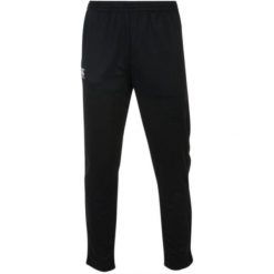 Dopasowane spodnie dresowe z elastycznego poliestru Canterbury. Czarne spodnie sportowe męskie CANTERBURY, z dresówki. Za 352.00 zł.