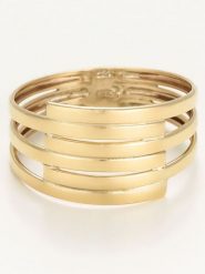 OR ÉCLAT Złoty pierścionek "Fabio" rozmiar: 54. Żółte pierścionki damskie Or Éclat, złote. Za 800.95 zł.