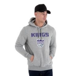 Bluza z kapturem Sacramento Kings NBA. Szare bluzy z kapturem męskie New Era, m. W wyprzedaży za 253.00 zł.