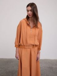 BGN Bluza w kolorze pomarańczowym rozmiar: 40. Pomarańczowe bluzy z kapturem damskie BGN. Za 123.25 zł.