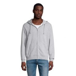 Męska Bluza Z Kapturem Zapinana Na Zamek. Szare bluzy z kapturem męskie SOL'S, m. Za 207.99 zł.
