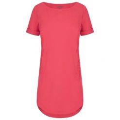 Sukienka damska Loap Ubakala w kolorze różowym. Czerwone sukienki damskie ZSPORT, bez wzorów, sportowe, bez kołnierzyka, bez ramiączek, sportowe. Za 243.99 zł.