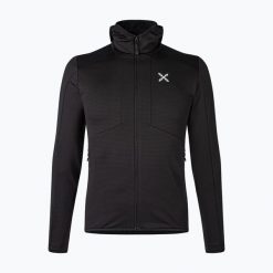 Bluza męska Montura Kristall Maglia. Czarne bluzy bez kaptura męskie MONTURA, m. Za 399.99 zł.
