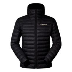 Kurtka z kapturem Berghaus Trail-Nomad. Czarne kurtki męskie Berghaus, m, bez wzorów, z puchu, z kapturem. Za 1,016.00 zł.