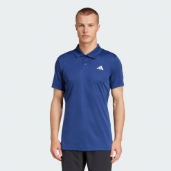 Koszulka Tennis Climacool FreeLift Polo. Niebieskie koszulki polo męskie Adidas, l, bez wzorów, bez ramiączek. Za 275.55 zł.