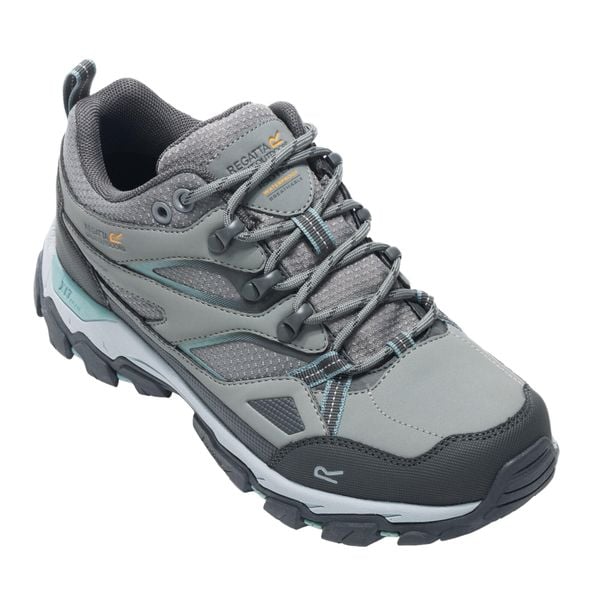 Damskie Buty Do Chodzenia Holcombe III Low. Szare obuwie trekkingowe damskie Regatta. Za 332.99 zł.