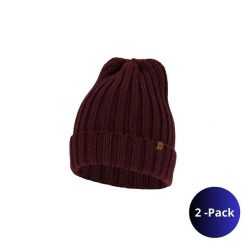 Gruba dzianinowa czapka męska, modna, 2 sztuki, jeden rozmiar. Zielone czapki męskie Sarlini, na zimę, bez wzorów, z dzianiny, eleganckie. Za 136.60 zł.