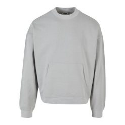 Bluza z okrągłym dekoltem Urban Classics Boxy. Szare bluzy bez kaptura męskie Urban Classics, m, z bawełny. Za 267.50 zł.