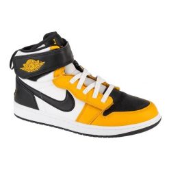Buty Air Jordan 1 Hi Flyease CQ3835-107 Żółte. Żółte buty sportowe na co dzień męskie z gumy, bez zapięcia, trekkingowe. Za 833.27 zł.