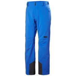 Spodnie narciarskie Helly Hansen Rapid. Niebieskie spodnie materiałowe męskie Helly Hansen, bez wzorów, z elastanu. Za 946.00 zł.