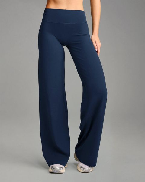 Legginsy Straight Softform™ - Granatowy. Niebieskie legginsy damskie JOY STUDIO, l, bez wzorów, z materiału. Za 257.00 zł.