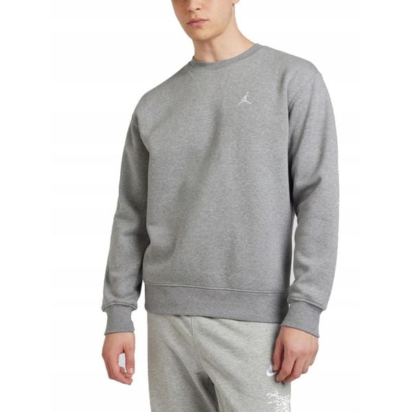 Bluza męska sportowa Air Jordan Brooklyn Fleece FV7293-091 M. Szare bluzy bez kaptura męskie Jordan, bez wzorów, sportowe, bez kołnierzyka, bez ramiączek. Za 289.00 zł.