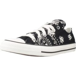 Buty CONVERSE CHUCK TAYLOR ALL STAR PAISLEY Czarny. Czarne buty sportowe na co dzień damskie Converse, bez wzorów, z tkaniny. Za 311.99 zł.