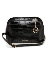 Mia Tomazzi Skórzana torebka w kolorze czarnym - 24 x 17 x 9 cm rozmiar: onesize. Czarne torebki klasyczne damskie Mia Tomazzi, bez wzorów, z materiału, bez dodatków. Za 304.99 zł.