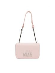 LOVE MOSCHINO Torebka JC4254PP0MKD0601 Różowy. Czerwone torebki klasyczne damskie Love Moschino, bez wzorów, ze skóry, wizytowe, bez kołnierzyka, bez ramiączek. Za 889.99 zł.