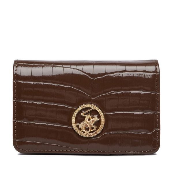 Portfel Beverly Hills Polo Club. Brązowe portfele damskie Beverly Hills Polo Club, bez wzorów. Za 59.99 zł.