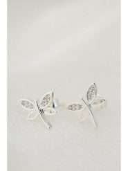 Lodie Silver Srebrne kolczyki-wkrętki z cyrkoniami rozmiar: onesize. Szare kolczyki damskie Lodie Silver, z cyrkonią, srebrne. Za 33.45 zł.