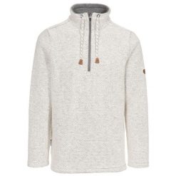 Bluza Męska Falmouthfloss. Białe bluzy z kapturem męskie Trespass, na zimę, m, z bawełny. Za 136.99 zł.