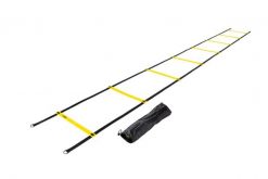 Drabina pomostowa Speed Ladder - 4 metry, torba w komplecie. Czarne torebki klasyczne damskie VIRTUFIT, bez wzorów, z materiału, duże, bez dodatków. Za 88.99 zł.
