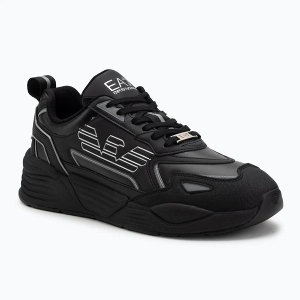 Buty EA7 Emporio Armani Ace Runner Special. Czarne buty sportowe na co dzień męskie EA7 Emporio Armani, ze skóry, bez zapięcia, trekkingowe. Za 719.99 zł.