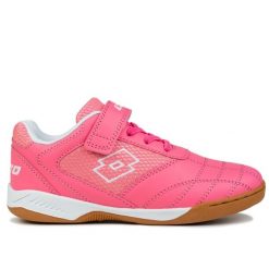 Buty młodzieżowe sportowe Lotto WHIZZER K. Biała buty sportowe na co dzień damskie Lotto, bez wzorów, z materiału, trekkingowe. Za 63.00 zł.