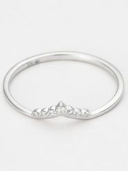 Maison héritage PARIS Złoty pierścionek "Trésor Opalescent" z diamentami rozmiar: 54. Szare pierścionki damskie maison héritage PARIS, z diamentem, złote. Za 848.99 zł.