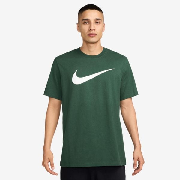 Koszulka sportowa męska Nike DC5094323FIR. Zielone t-shirty sportowe męskie Nike, m, z bawełny, bez ramiączek, na fitness i siłownię. Za 223.00 zł.