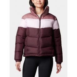 Kurtka Przejściowa Damska Columbia Puffect II Colorblock. Czerwone kurtki damskie Columbia, na zimę, xl, bez wzorów, bez kaptura. Za 649.00 zł.