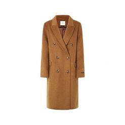 Płaszcz damski Pepe Jeans Beth. Brązowe płaszcze damskie Pepe Jeans, na zimę, m, bez wzorów, z jeansu, biznesowe. Za 782.65 zł.
