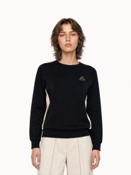 Bluza damska Le Coq Sportif Noel. Brązowe bluzy bez kaptura damskie Le Coq Sportif, xs, z bawełny. Za 311.50 zł.