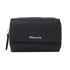 Tamaris Pportmonetka TAS Amanda Portfele 1 ct Czarny Damski. Czarne portfele damskie Tamaris, bez wzorów, ze skóry. Za 244.99 zł.