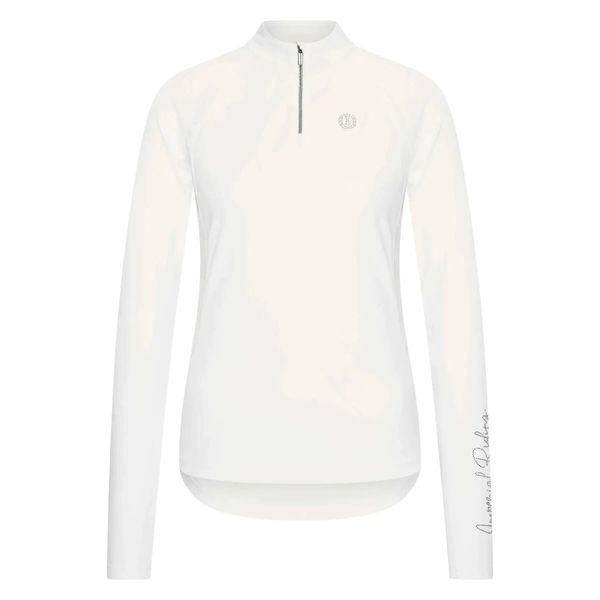 Damska koszulka do jazdy konnej Imperial Riding Parla. Białe t-shirty damskie IMPERIAL RIDING, l, bez wzorów, bez kołnierzyka. Za 190.50 zł.