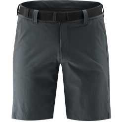 Szorty Maier Sports Nil. Brązowe szorty męskie Maier Sports, z materiału, bez kołnierzyka. Za 364.50 zł.