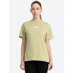 Damska koszulka z nadrukiem Benlee Lula. Białe bluzki sportowe damskie Benlee, bez wzorów, bez ramiączek. Za 168.00 zł.