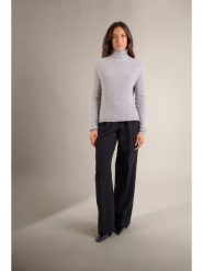 Perfect Cashmere Kaszmirowy sweter "Ruby" w kolorze jasnoszarym rozmiar: S. Szare golfy damskie Perfect Cashmere, s, bez wzorów, z kaszmiru, bez ramiączek. Za 413.99 zł.